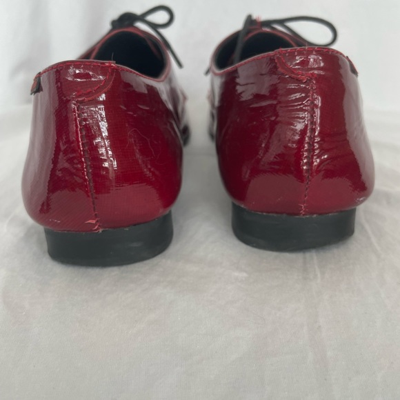 Ruby Red Patent Shoes - Picture 2 of 4